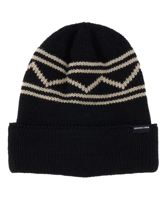 【OUTLET】DC Shoes 25 RETRO PATTERN BEANIE ビーニー メンズ