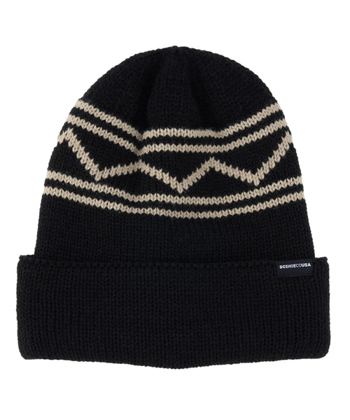 OUTLET】DC Shoes 25 RETRO PATTERN BEANIE ビーニー メンズ