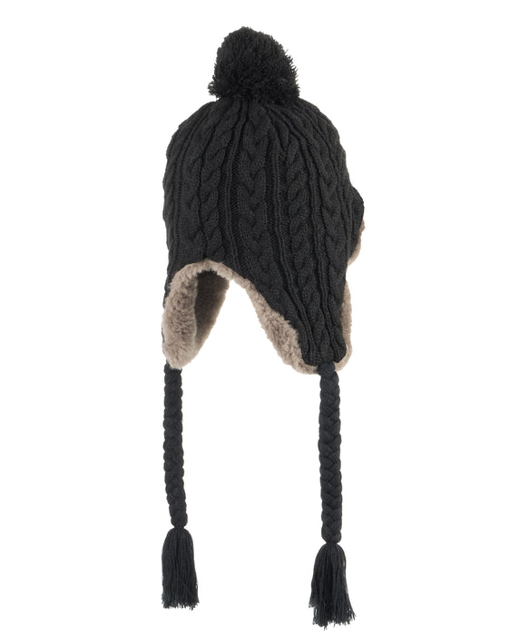DC SHOES メンズ 26 KNIT FLIGHT BEANIE ビーニー 【2026年秋冬モデル】 BKB / F