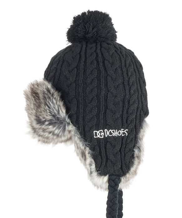 DC SHOES メンズ 26 KNIT FLIGHT BEANIE ビーニー 【2026年秋冬モデル】 BKF / F