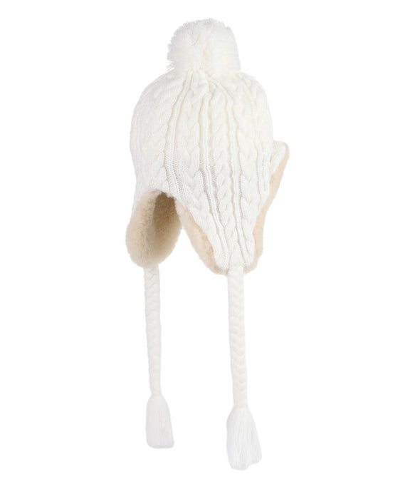 DC SHOES メンズ 26 KNIT FLIGHT BEANIE ビーニー 【2026年秋冬モデル】 WHB / F