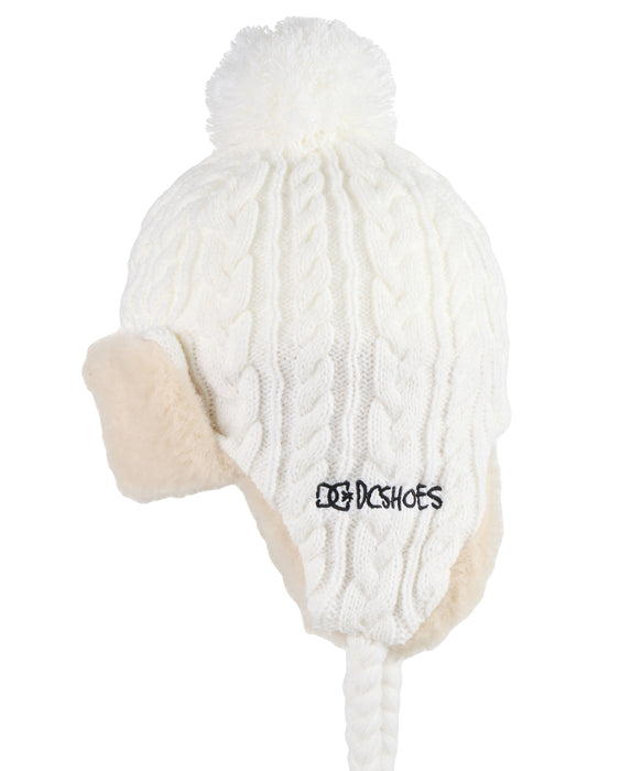 DC SHOES メンズ 26 KNIT FLIGHT BEANIE ビーニー 【2026年秋冬モデル】 WHB / F
