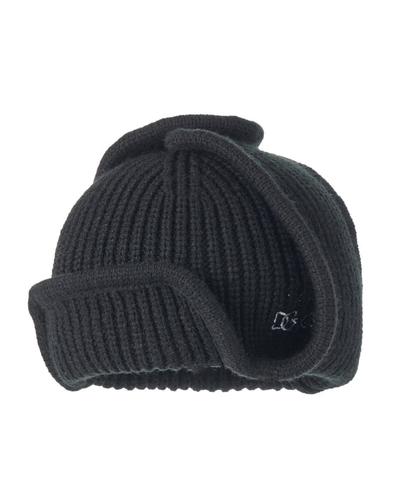 DC SHOES メンズ 26 KNIT PILOT CAP ビーニー 【2026年秋冬モデル】 BLK / F