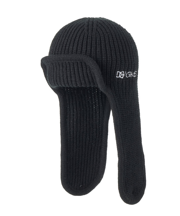 DC SHOES メンズ 26 KNIT PILOT CAP ビーニー 【2026年秋冬モデル】 BLK / F