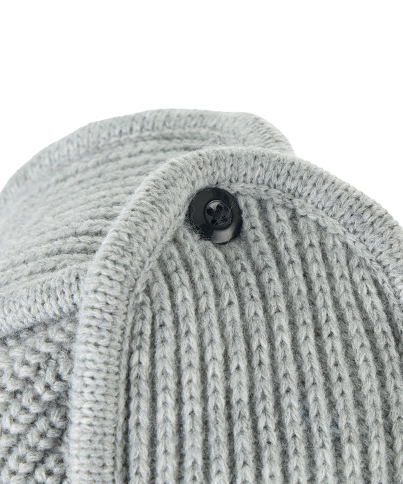 DC SHOES メンズ 26 KNIT PILOT CAP ビーニー 【2026年秋冬モデル】 GRY / F