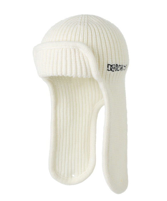 DC SHOES メンズ 26 KNIT PILOT CAP ビーニー 【2026年秋冬モデル】 WHT / F