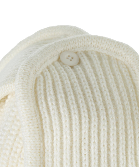 DC SHOES メンズ 26 KNIT PILOT CAP ビーニー 【2026年秋冬モデル】 WHT / F