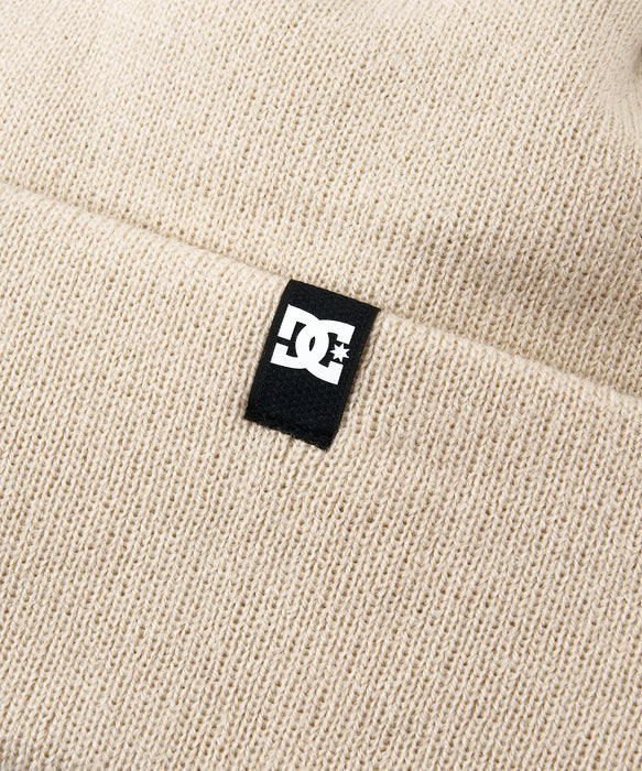 DC SHOES メンズ 26 DOUBLE WATCH STAR ビーニー 【2026年秋冬モデル】 BEG / F