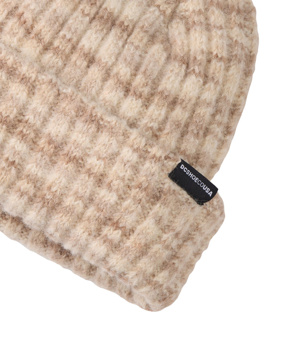 DC SHOES メンズ 26 SPECTRIM  KNIT BEANIE ビーニー 【2026年秋冬モデル】 BEG / F