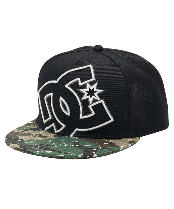 DC SHOES メンズ 26 DOUBLEUP SNAPBACK キャップ 【2026年春夏モデル】 BKC / F