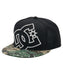 DC SHOES メンズ 26 DOUBLEUP SNAPBACK キャップ 【2026年春夏モデル】 BKC / F