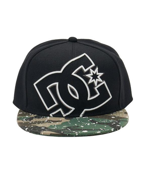 DC SHOES メンズ 26 DOUBLEUP SNAPBACK キャップ 【2026年春夏モデル】 BKC / F