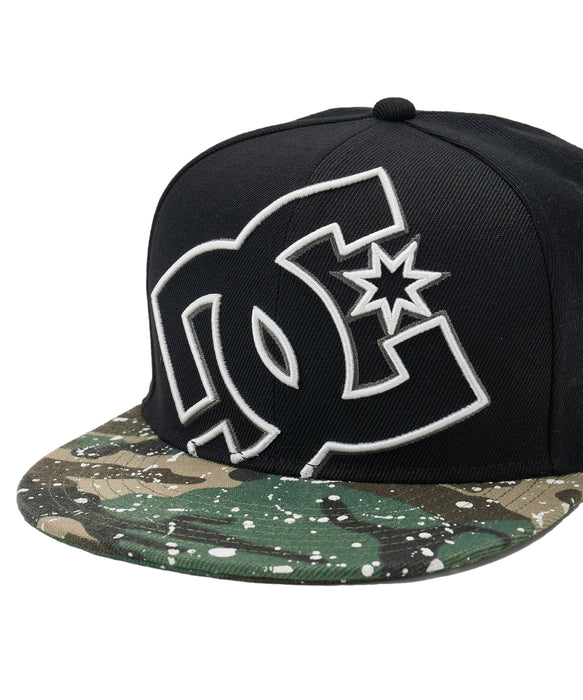 DC SHOES メンズ 26 DOUBLEUP SNAPBACK キャップ 【2026年春夏モデル】 BKC / F
