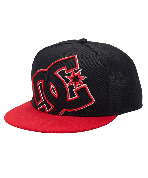 DC SHOES メンズ 26 DOUBLEUP SNAPBACK キャップ 【2026年春夏モデル】 BKR / F