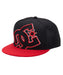 DC SHOES メンズ 26 DOUBLEUP SNAPBACK キャップ 【2026年春夏モデル】 BKR / F