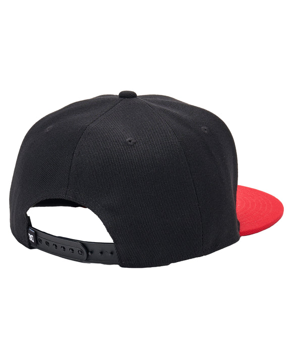 DC SHOES メンズ 26 DOUBLEUP SNAPBACK キャップ 【2026年春夏モデル】 BKR / F