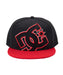 DC SHOES メンズ 26 DOUBLEUP SNAPBACK キャップ 【2026年春夏モデル】 BKR / F