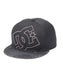 DC SHOES メンズ 26 DOUBLEUP SNAPBACK キャップ 【2026年秋冬モデル】 BKB / F
