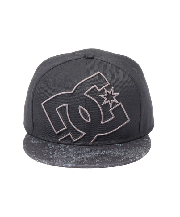DC SHOES メンズ 26 DOUBLEUP SNAPBACK キャップ 【2026年秋冬モデル】 BKB / F