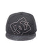 DC SHOES メンズ 26 DOUBLEUP SNAPBACK キャップ 【2026年秋冬モデル】 BKB / F
