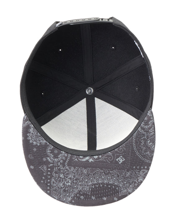 DC SHOES メンズ 26 DOUBLEUP SNAPBACK キャップ 【2026年秋冬モデル】 BKB / F