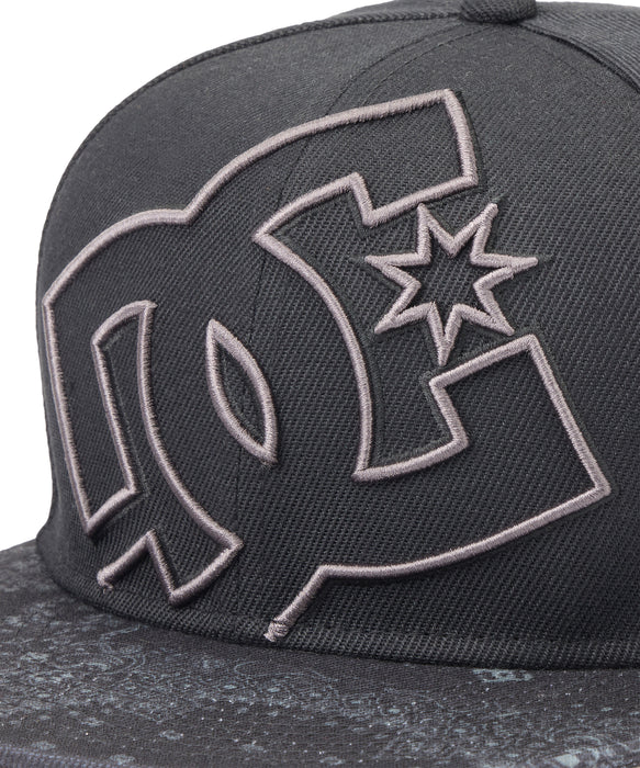 DC SHOES メンズ 26 DOUBLEUP SNAPBACK キャップ 【2026年秋冬モデル】 BKB / F