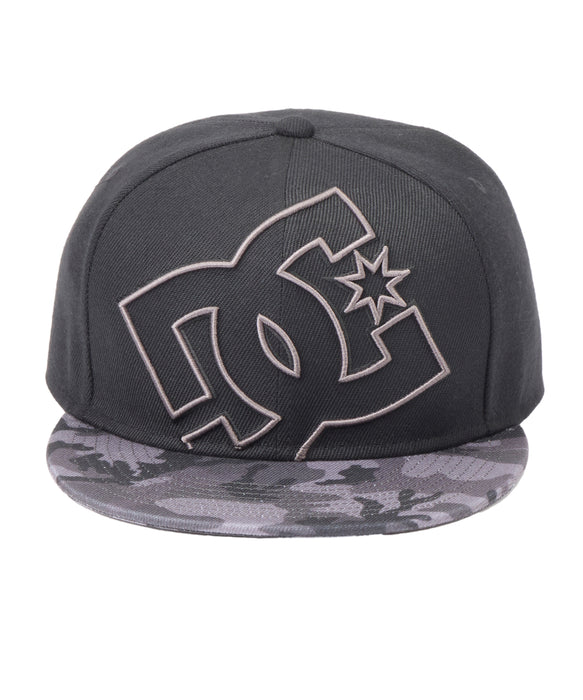 DC SHOES メンズ 26 DOUBLEUP SNAPBACK キャップ 【2026年秋冬モデル】 BKC / F