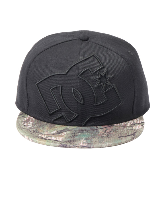 DC SHOES メンズ 26 DOUBLEUP SNAPBACK キャップ 【2026年秋冬モデル】 BKR / F