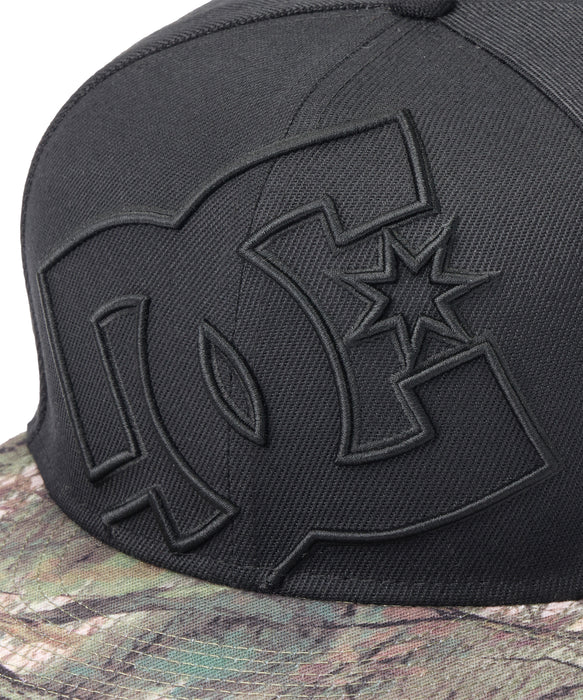 DC SHOES メンズ 26 DOUBLEUP SNAPBACK キャップ 【2026年秋冬モデル】 BKR / F