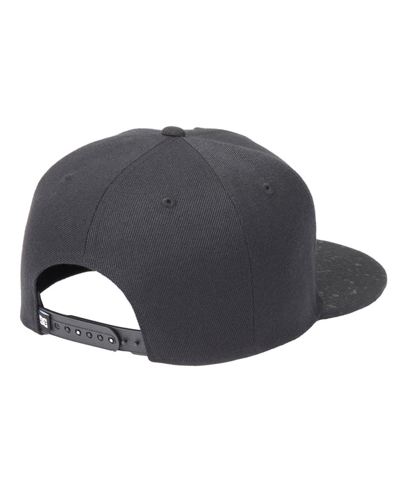 DC SHOES メンズ 26 DOUBLEUP SNAPBACK キャップ 【2026年秋冬モデル】 BKS / F