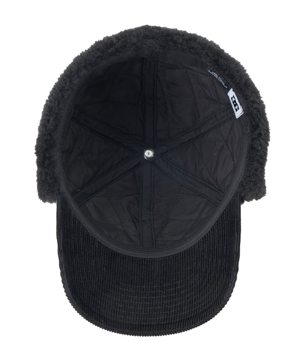 DC SHOES メンズ 26 WR CORDUROY FLIGHT CAP キャップ 【2026年秋冬モデル】 BKB / F