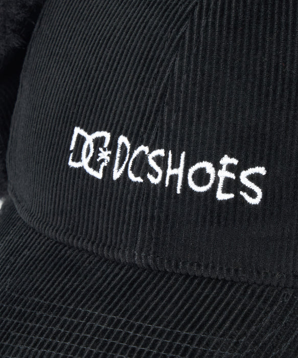 DC SHOES メンズ 26 WR CORDUROY FLIGHT CAP キャップ 【2026年秋冬モデル】 BKB / F