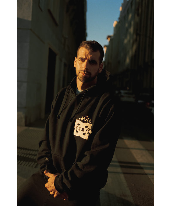 【OUTLET】【オンラインストア限定】 DC Shoes THE SWARM DC SHOES X GRIMEY BOXY HOODIE フーディ パーカー メンズ