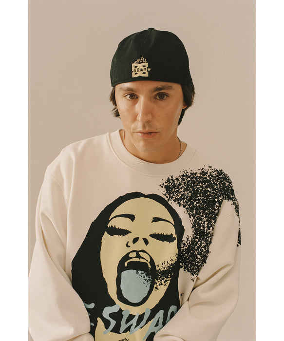 【OUTLET】【オンラインストア限定】DC Shoes  THE SWARM DC SHOES X GRIMEY RH VG CREW プルオーバー メンズ