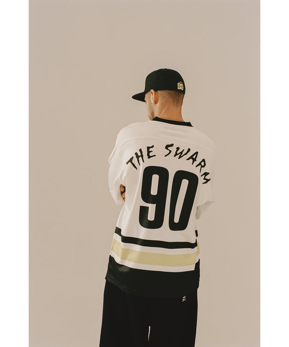 【OUTLET】【オンラインストア限定】DC Shoes  THE SWARM DC SHOES X GRIMEY HKY JERSEY プルオーバー メンズ