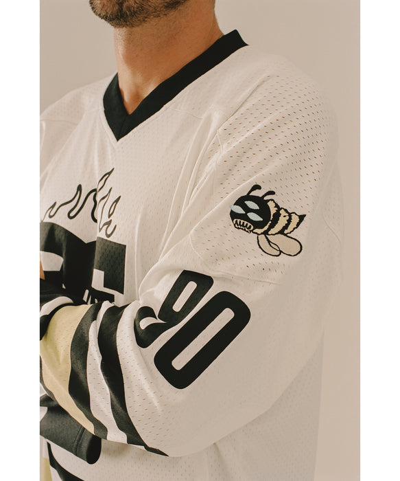 【OUTLET】【オンラインストア限定】DC Shoes  THE SWARM DC SHOES X GRIMEY HKY JERSEY プルオーバー メンズ