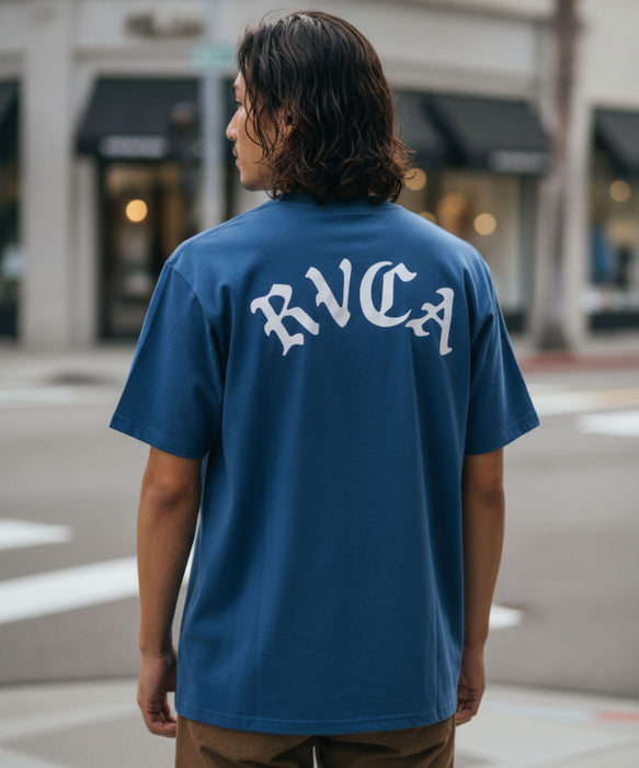 RVCA メンズ BACK SIDE OE ARCH SFST サーフTシャツ 【2026年春夏モデル】