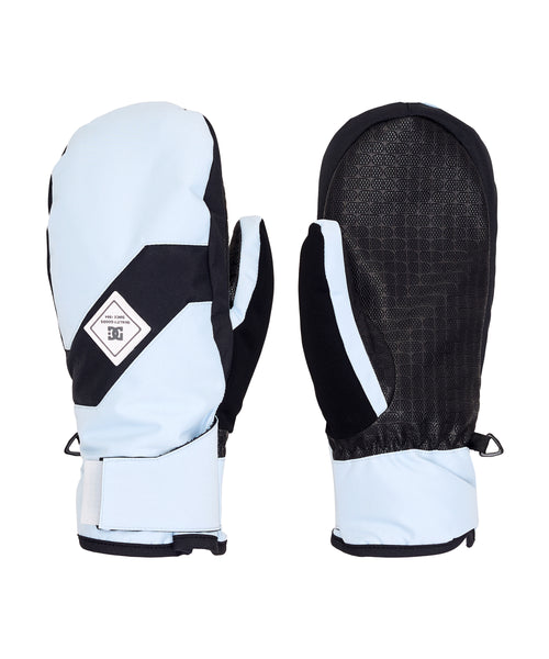 DC SHOE ミトングローブ ホワイト/ブラック DC SHOES ウィメンズ FRANCHISE WMNS MITTEN スノーグローブ 【25