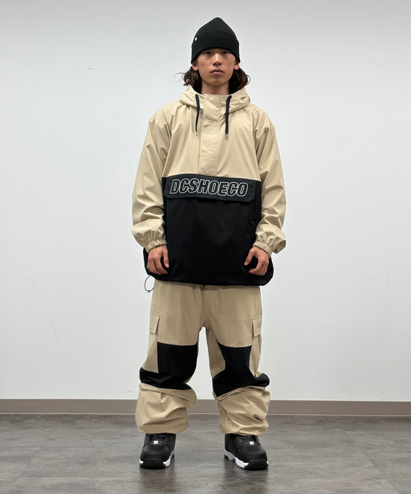 DC SHOES メンズ 25 DC SNOW ANORAK スノージャケット 【25-26SNOWモデル】 BEG / XL