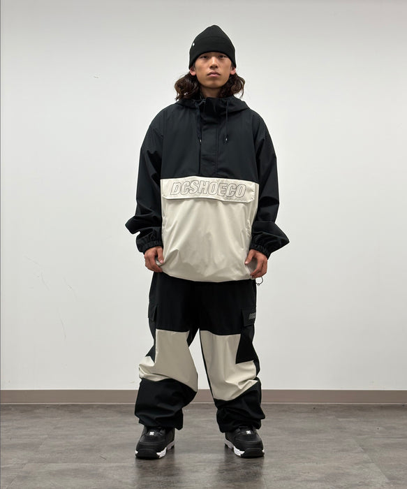 DC SHOES メンズ 25 DC SNOW ANORAK スノージャケット 【25-26SNOWモデル】 BLK / XL