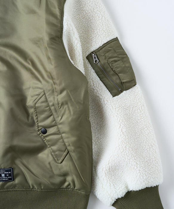 【OUTLET】直営店限定 DC Shoes メンズ 25 BOA FLIGHT JACKET ジャケット 【2025年秋冬モデル】