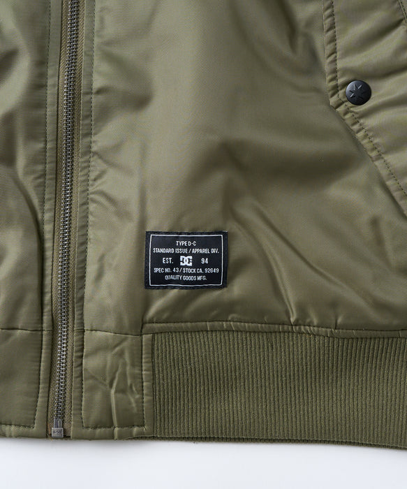【OUTLET】直営店限定 DC Shoes メンズ 25 BOA FLIGHT JACKET ジャケット 【2025年秋冬モデル】