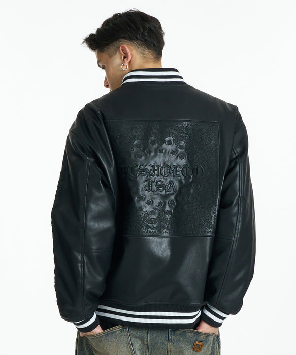 DC SHOES メンズ 26 VARSITY JACKET ジャケット 【2026年秋冬モデル】 BKL / XL