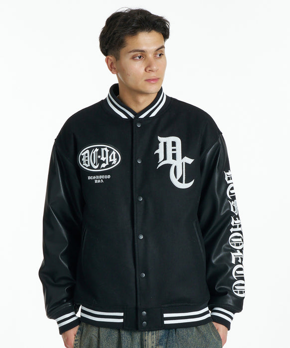DC SHOES メンズ 26 VARSITY JACKET ジャケット 【2026年秋冬モデル】 BLK / XL