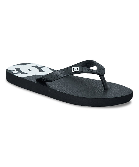 DC SHOES キッズ Ks DC 3P-SLIP ビーチサンダル 【2026年春夏モデル】 BKW / 24CM
