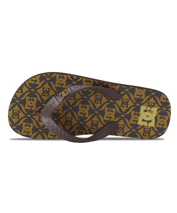 DC SHOES キッズ Ks DC 3P-SLIP GRAFFI ビーチサンダル 【2026年春夏モデル】 BBG / 24CM