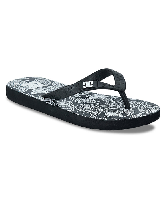 DC SHOES キッズ Ks DC 3P-SLIP GRAFFI ビーチサンダル 【2026年春夏モデル】 BLW / 24CM