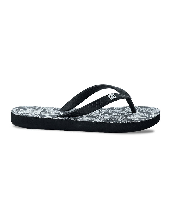DC SHOES キッズ Ks DC 3P-SLIP GRAFFI ビーチサンダル 【2026年春夏モデル】 BLW / 24CM