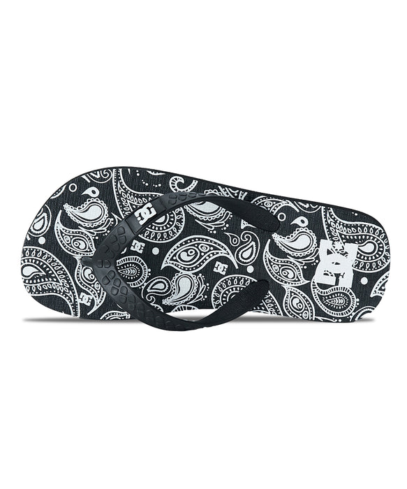 DC SHOES キッズ Ks DC 3P-SLIP GRAFFI ビーチサンダル 【2026年春夏モデル】 BLW / 24CM