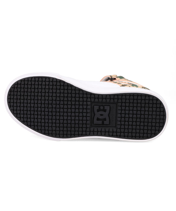 DC SHOES キッズ(17-25cm) ハイカットスニーカー KS PURE HIGH-TOP SE